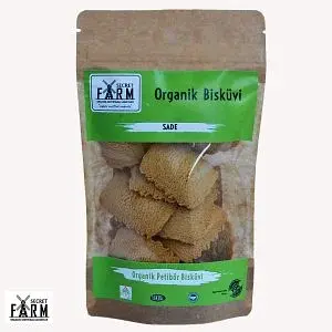 Secret Farm Organik Sade Bisküvi 100 gr