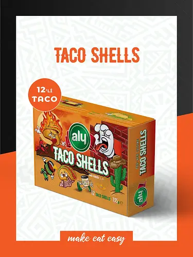 Aly Taco Shells 135 g