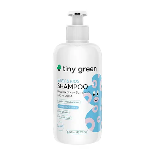 Tiny Green Bebek ve Çocuk Saç ve Vücut Şampuanı Papatya Kokulu 250 ml