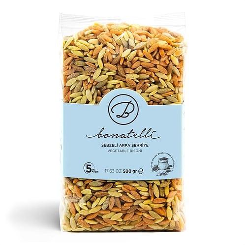 Bonatelli Sebzeli Vegan Arpa Şehriye 500 gr