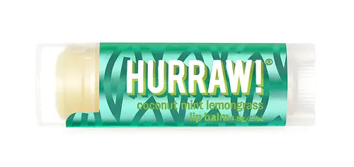 Hurraw Hindistan Cevizi Limon Otu Naneli Dudak Koruyucu