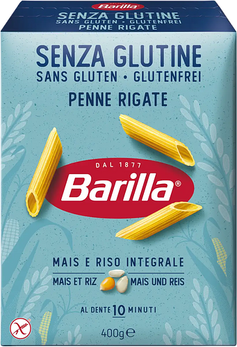 Barilla Glutensiz Penne Rigate 400 gr