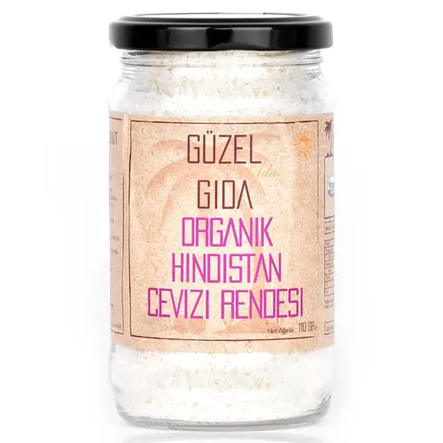 GÜZEL Ada GIDA Organik Hindistan Cevizi Rendesi 110 gr