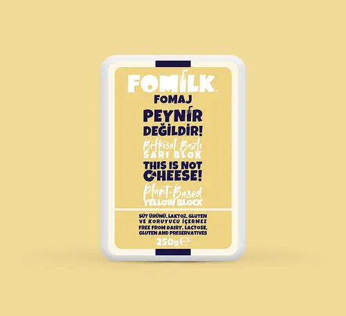 Fomilk Bitkisel Bazlı Yiyecek Sarı 250 G
