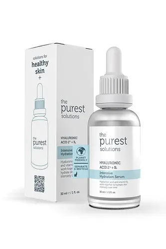 The Purest Solutions Yoğun Nemlendirme Ve Dolgun Görünüm Etkili Yenileyici Hyalüronik Asit Cilt Bakım Serumu 30 ml