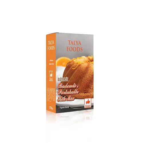 Talya Foods Bademli Portakallı Glutensiz Kek Karışımı 270 gr