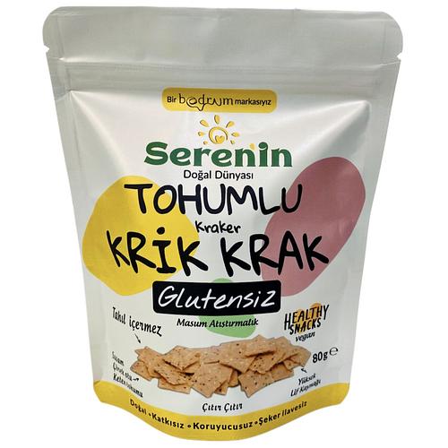 Seren’in Doğal Dünyası Tohumlu Kraker Krik Krak 80 gr