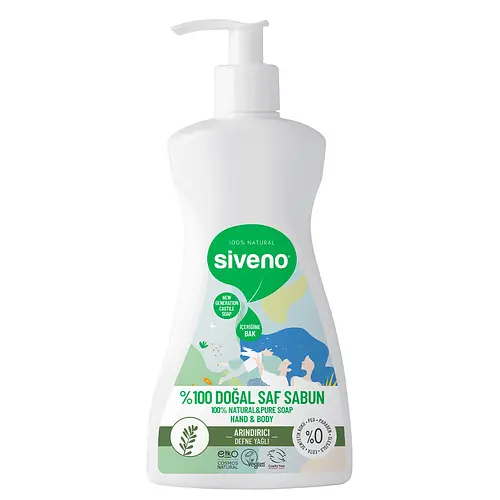 Siveno Defne Yağlı Doğal Sıvı Sabun 300 ml